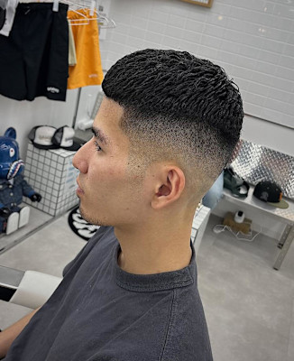 アイロンパーマ