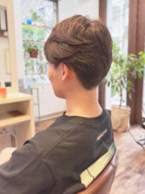 men'sメンズカットツーブロビジネス大人マッシュ30代40