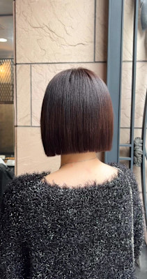 ぱつっとミニボブ