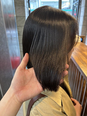 柔らか縮毛矯正