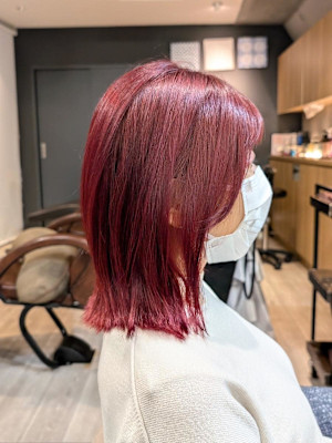 シアーアンバー × くびれミニボブ