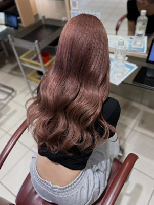 可愛らしさ全開！ピンクベージュ