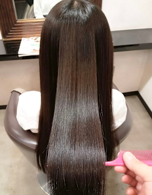 髪質改善/ 縮毛矯正/ 酸熱ストレート/赤羽美容室/艶髪