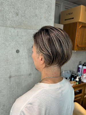 メンズ　ハイライトカラー