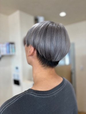 メンズ　ブリーチカラー