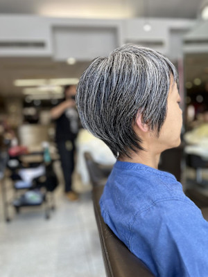 グレーヘア世代カット