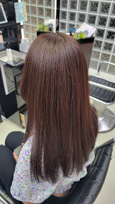 ナチュラルストレート