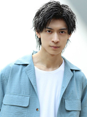 ツイスパハーフアップ