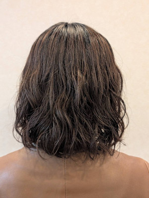 お手入れ簡単！ミディアムパーマ