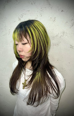 デザインカラー/ハッシュカット