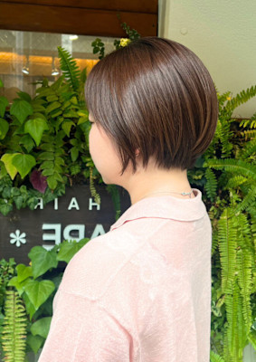 初夏のさわやかショートボブ