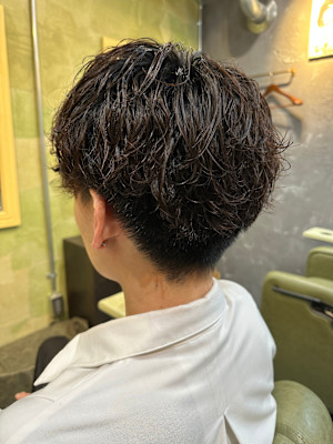 メンズスタイル　ソフトツイストパーマ