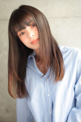 髪質改善　ストレート　くせ毛　レイヤー　ロング　代官山　渋谷