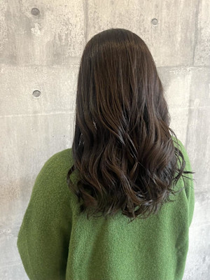 コテ巻き風☆デジタルパーマ【ARCH Sayaka】