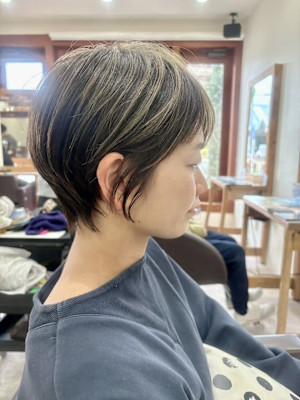 ハイライト/すっきりショート/大人ショート/20代30代40