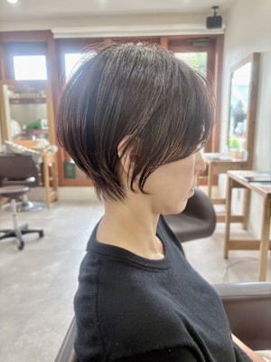 すっきりショート/大人かわいい/透明感カラー/20代30代4