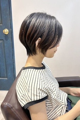 美シルエットショート/大人ショート/20代30代40代