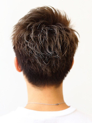 ハーフアップショート