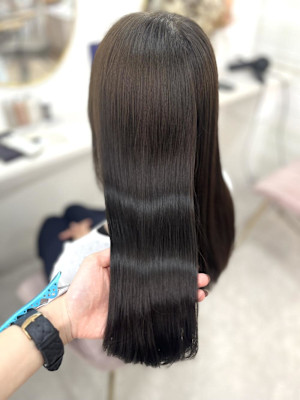 《高橋亜美》オリーブグレージュ/暗髪/艶カラー/大宮/埼玉