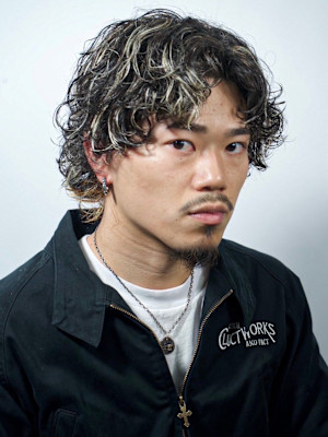 サーフカール ！メッシュパーマ！ギャル！