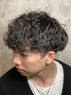 仙台 波巻きパーマ バーバー