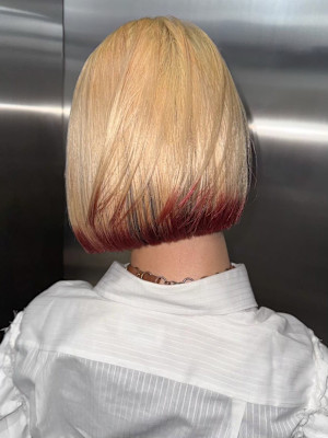 エンドカラー　デザインカラー　ハイトーン　原宿/表参道