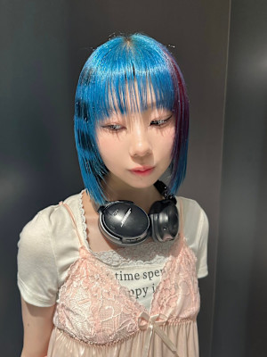 オーダーメイド　デザインカラー　ハイトーン　表参道/原宿