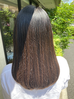 艶髪ストレート