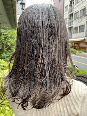 ラフなレイヤースタイル