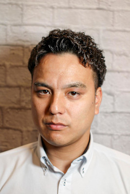 アップバングショート×形状記憶パーマ