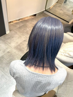 髪質改善縮毛矯正/酸性ストレート/アンブレラカラー/裾カラー