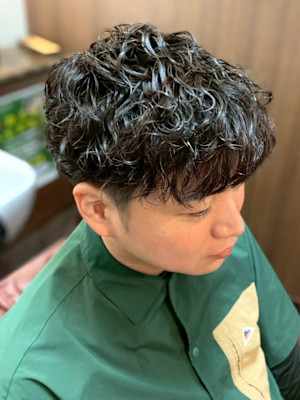 メンズパーマ/バーバー/メンズカット/銀座/有楽町＜理容室＞