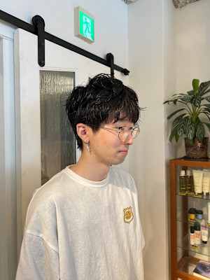 メンズマッシュ/メンズ韓国ヘア/メンズナチュラルカット