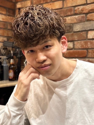 仙台 束感マッシュ バーバー