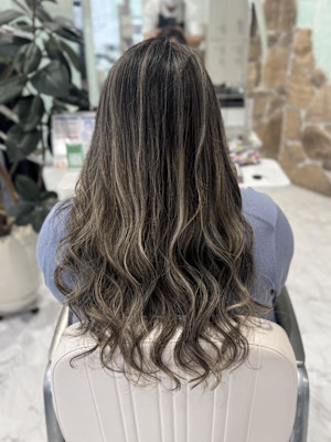 ハイライト/バレイヤージュ/グレージュ