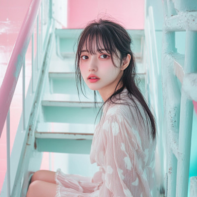 ブリーチカラー、フェイクブラック