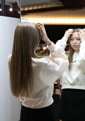 ダブルカラー＋ロングレイヤー