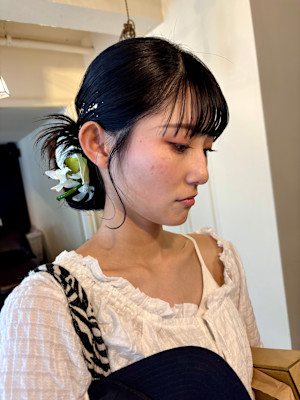 シニヨンアレンジ