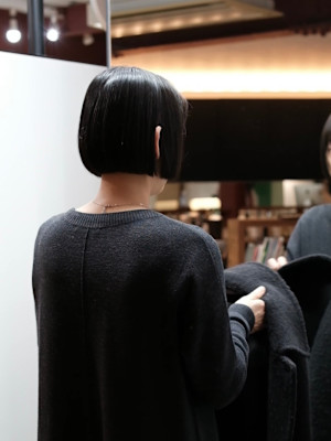 襟足スッキリ！コンパクトボブ