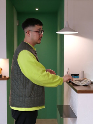 シティーボーイ風メンズカット