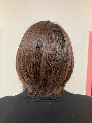 ローレイヤーマッシュボブ