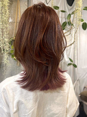 インナーボルドー　くびれハイレイヤーミディアム