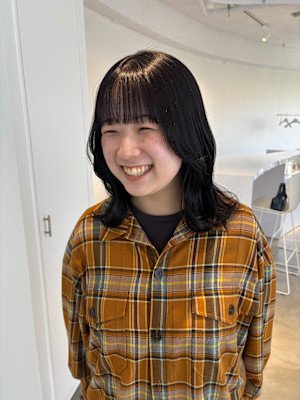 艶っ黒髪ミディアム