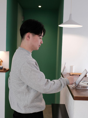 男性必見！スタイリングが簡単な２ブロックメンズカット！