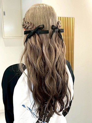 【nanaka】編み込み/ヘアアレンジ/ライブ