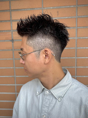 【大村指名】メンズカットビジネスマンショート刈り上げ