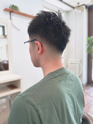 men'sメンズカットツーブロビジネス大人マッシュ30代