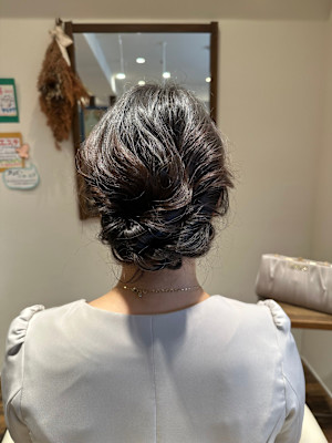 結婚式ヘアアレンジ