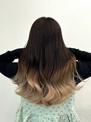 ブロンドグラデーション