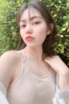 かきあげ前髪 レイヤーカット ボブレイヤー ミディアムレイヤ